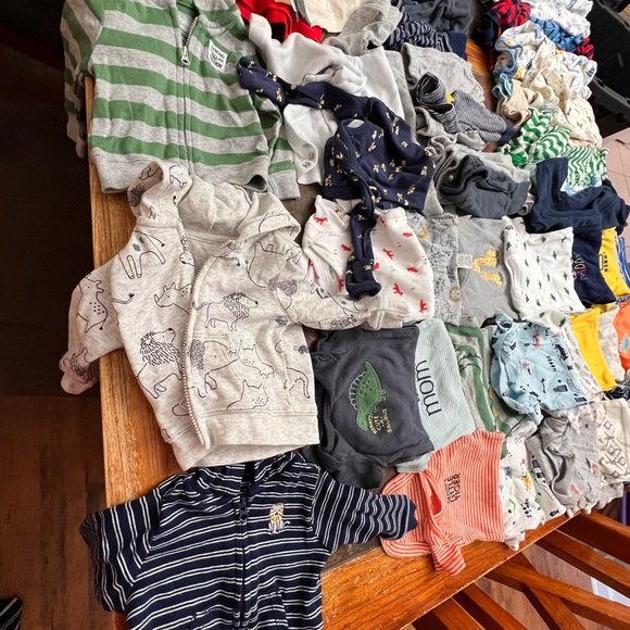 30 piece Newborn baby boy clothes MYSTERY Bundle - Picture 6 of 6